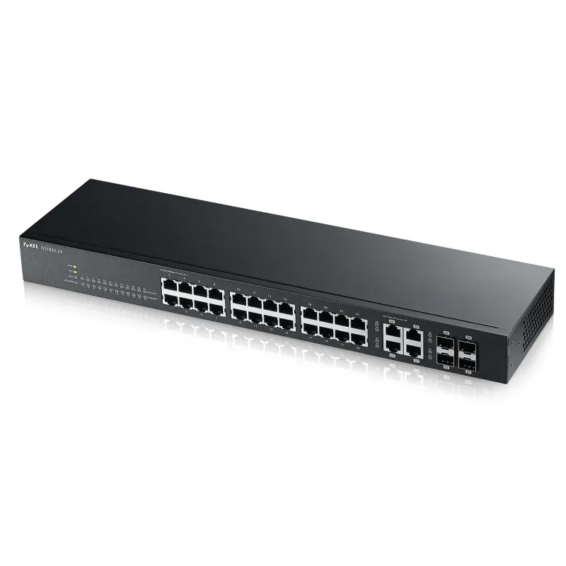 Zyxel GS1920-24 | Switch | 24x RJ45 1000Mb/s, 4x Combo RJ45/SFP, zarządzalny
