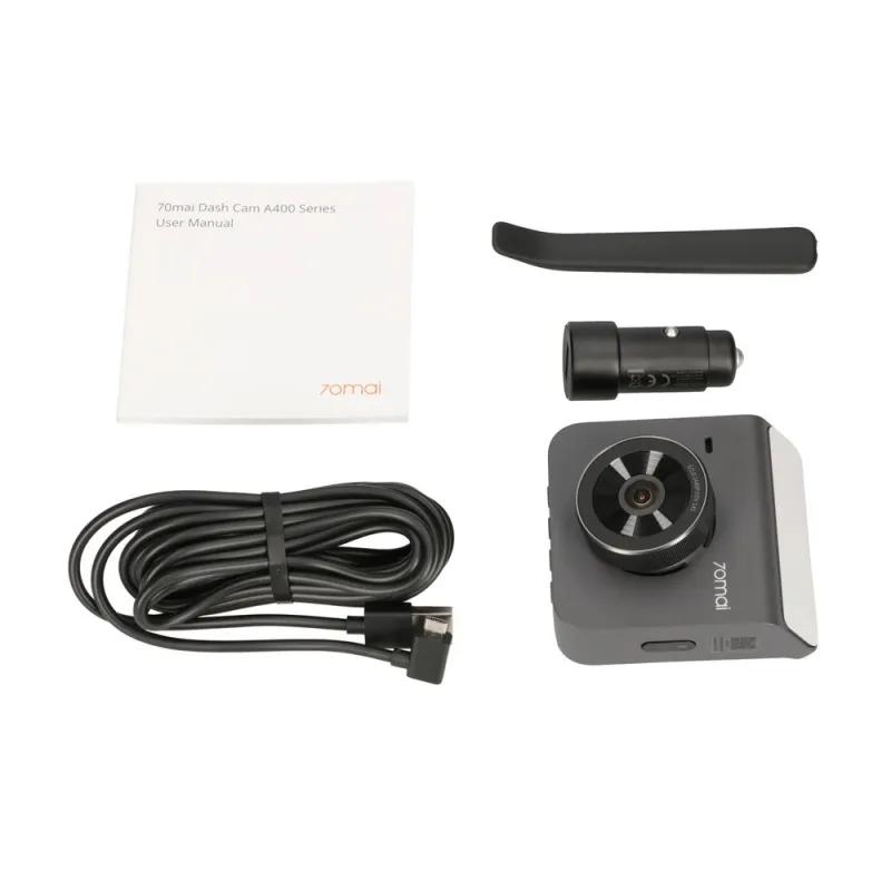 70mai Dash Cam A400 MiDrive A400 Szary | Rejestrator samochodowy | 1440p, G-sensor, WiFi - Zdjęcie 5