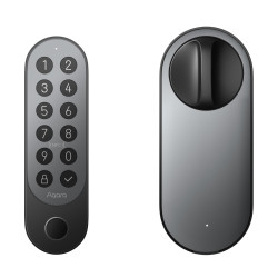Aqara Smart Lock U200 Kit Czarny | Inteligentny zamek do drzwi | HomeKit, Thread, Bluetooth 5.1, NFC - Zdjęcie 2