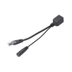 PoE инжектор Extralink 1 порт, 1x RJ45, 1x Jack, 100Mb/s, кабель - Изображение 2