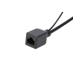 Extralink 1 Port | PoE Injector | 1x RJ45, 1x Jack, 100Mb/s, Cable - Image 3