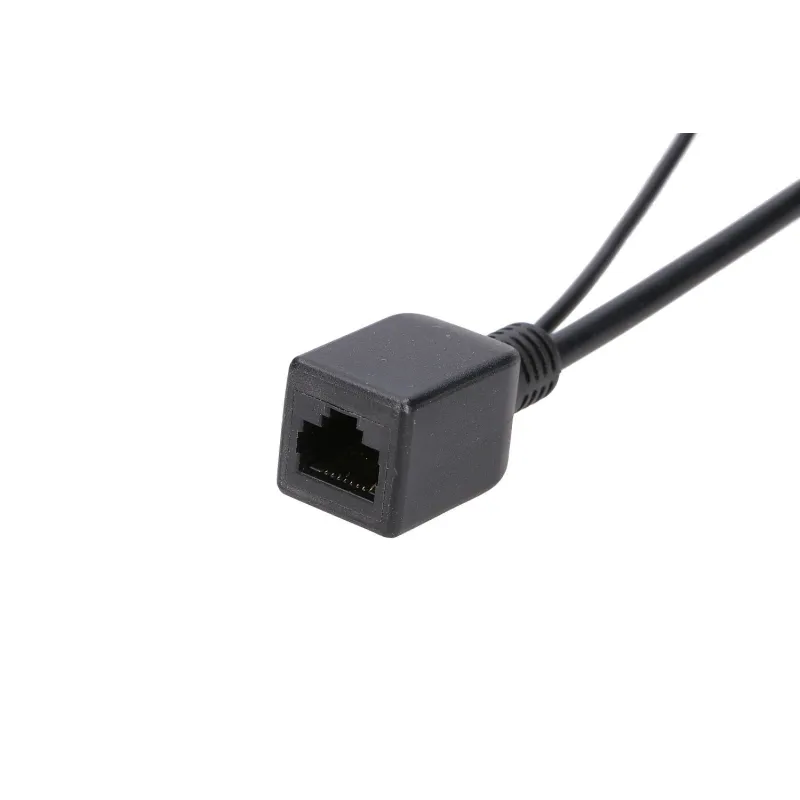 Extralink 1 Port | PoE Injector | 1x RJ45, 1x Jack, 100Mb/s, Cable - Image 3