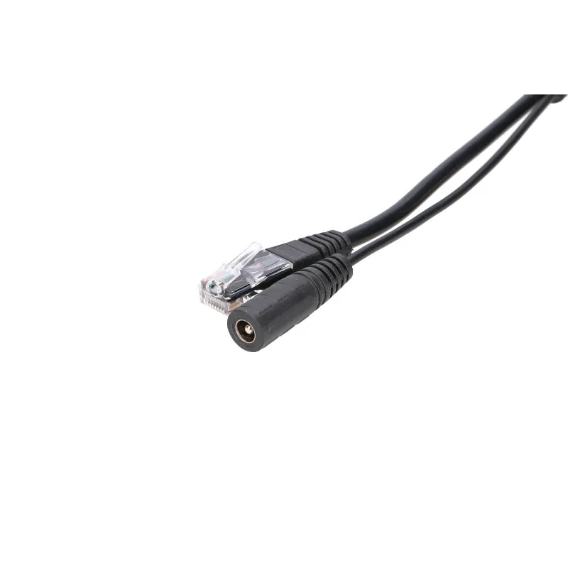 Extralink 1 Portowy | PoE Injector | 1x RJ45, 1x Jack, 100Mb/s, Kabel - Zdjęcie 4