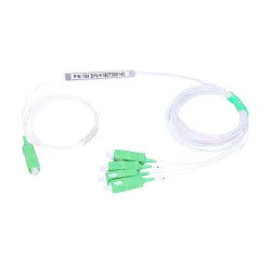 Сплиттер Extralink 1:4 PLC SC/APC, 900um, 1m, блочный тип