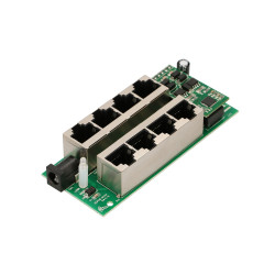 Extralink 4 Portowy | Gigabit PoE Injector | Active, 4 ports Gigabit 802.3at/af, Mode A - Image 9