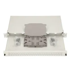 Extralink 48 Core | Quadro de distribuiçao | 24 SC Duplex, 48 soldas, cinza - Imagem 4