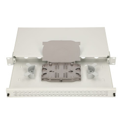Extralink 48 Core | Rozváděč | 24 SC Duplex, 48 svarů, Šedý - Obrázek 4