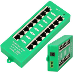 Extralink 8 Portov&yacute; | Gigabit PoE Injector |Aktivn&iacute;, 8...