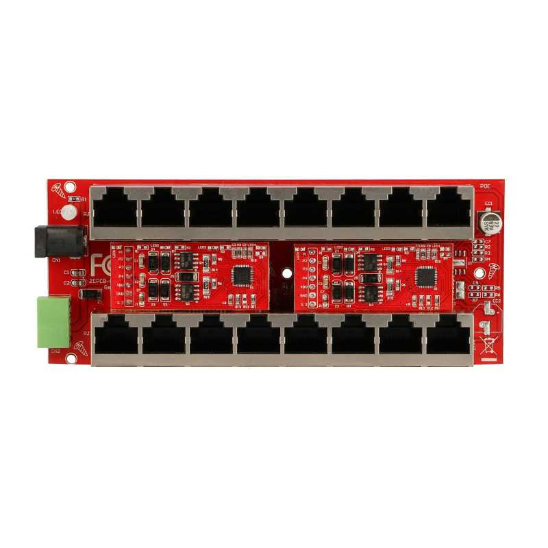 Extralink 8 Puertos | Gigabit PoE Inyector | Active, 8 puertos Gigabit 802.3at/af, Modo A - Imagen 7