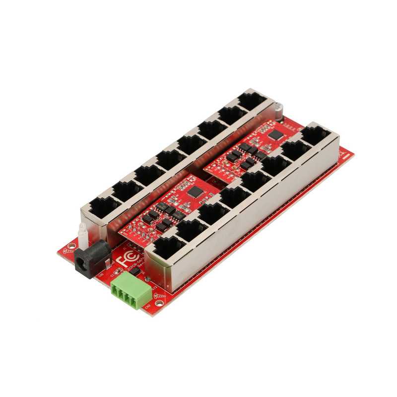 Extralink 8 Port | Gigabit PoE Injector | Active, 8 ports Gigabit 802.3at/af, Mode A - Image 9