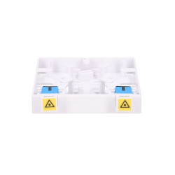 Extralink Agnes | Fiber optic termination box | 2 core with adapter - Image 6