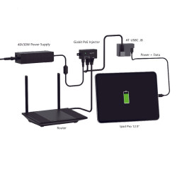 Převodník PoE na USB-C Extralink AT-USBC-JB-V3, 25W, 10/100 Mbps - Obrázek 5