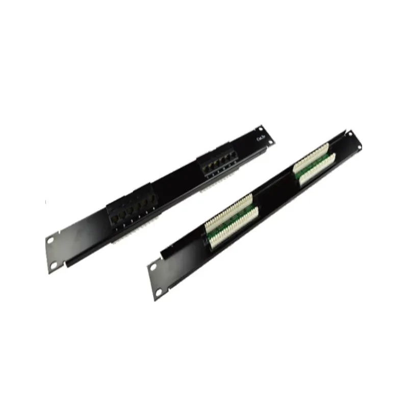 Extralink CAT5E UTP 1U | Patchpanel | 12 portów