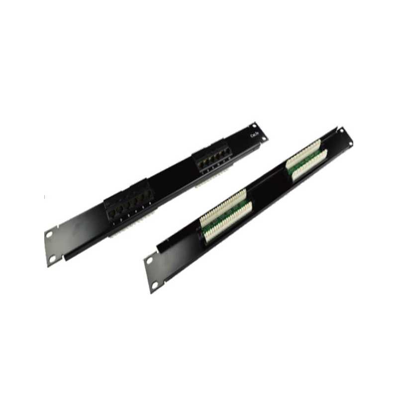Extralink CAT5E UTP 1U | Patchpanel | 12 puertos