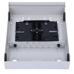 Extralink Delia | Fiber optic distribution box | Metal cabinet, 12 core - Image 4