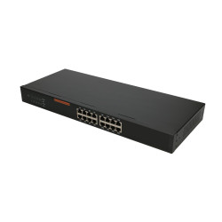 Extralink EVAN | Switch | 16x 10/100 / 1000Mb / s Gigabit, montagem em rack - Imagem 4