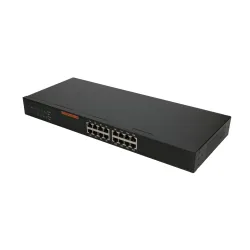 Extralink EVAN | Switch | 16x 10/100/1000Mb/s Gigabit, Obudowa Rack - Zdjęcie 4