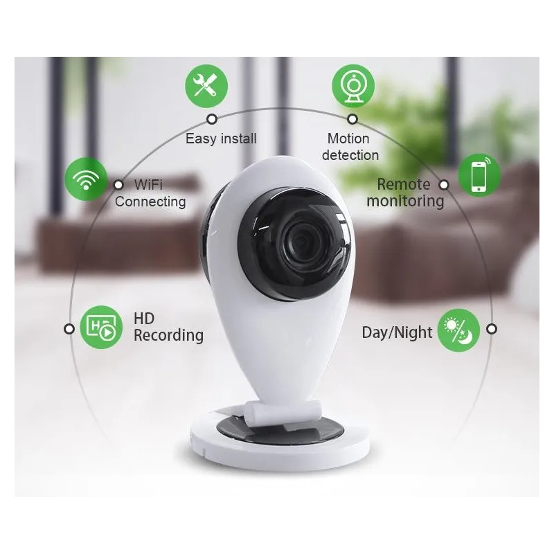Extralink EX-KA10-SWC | IP Camara | WiFi 720p 25fps - Imagen 3