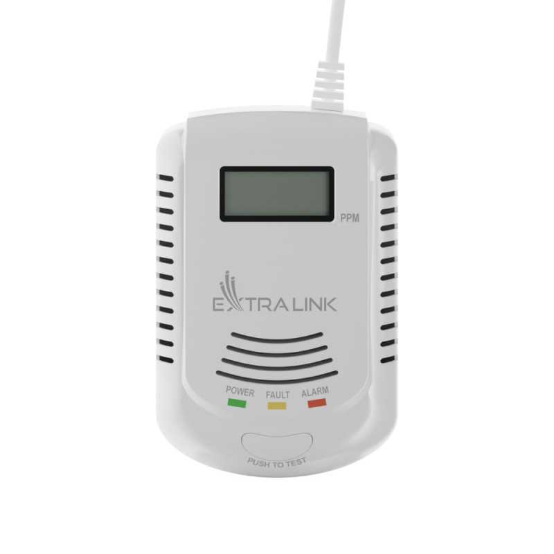 Extralink JKD-808COM | Czujnik gazu i tlenku węgla | 110dB - Zdjęcie 2