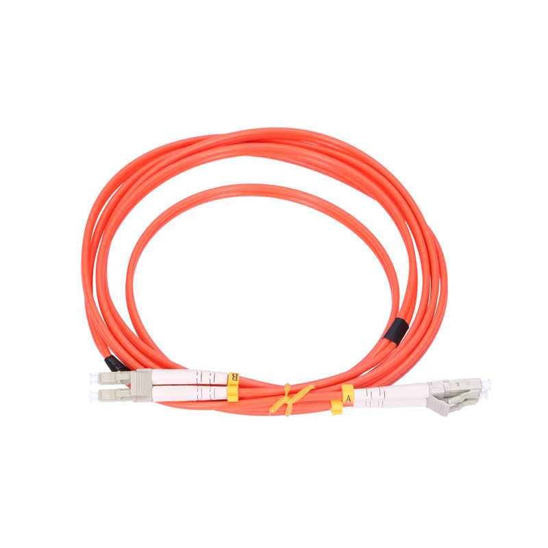 Патч-корд Extralink LC/APC-LC/APC, многомодовый, OM2, дуплекс, 3 мм, 3 м