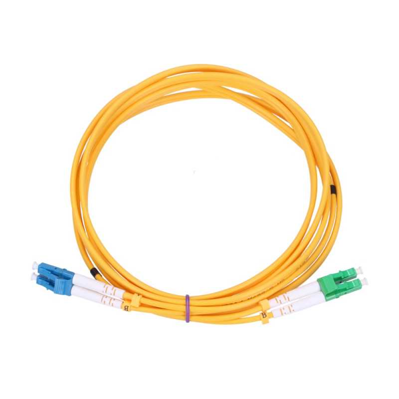 Extralink LC/APC-LC/PC Yama Kablosu, Tek Mod, Duplex, 2.0mm, 2m