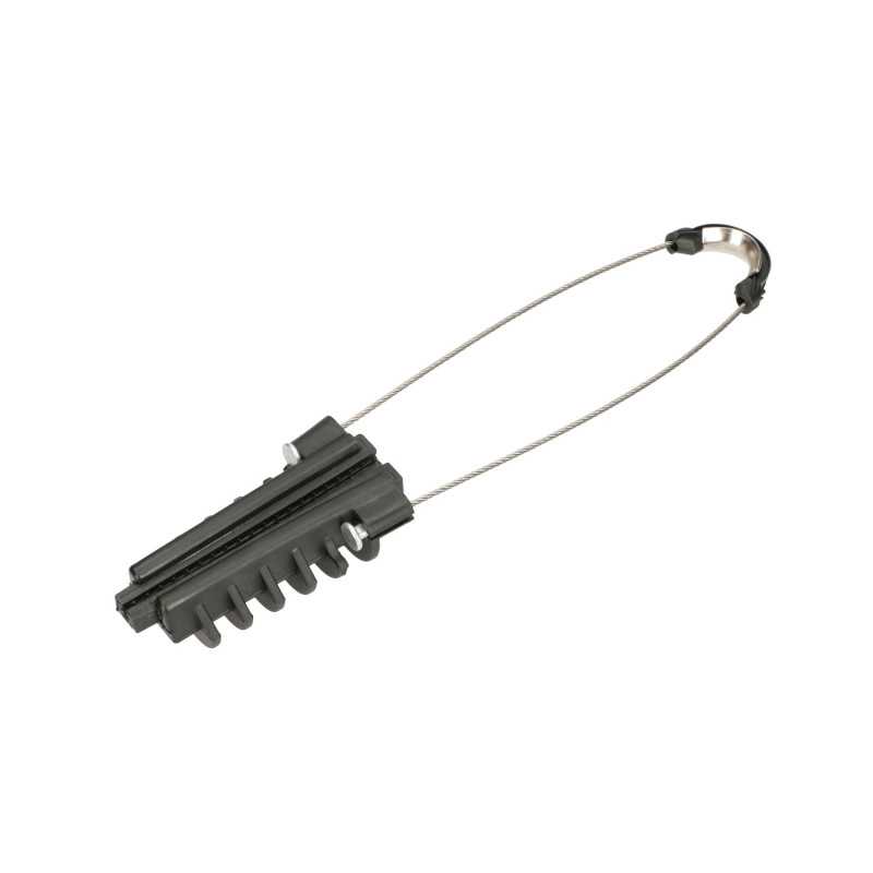 Extralink PA3-7 | Pinza de anclaje | para cables de fibra óptica aereos - Imagen 2
