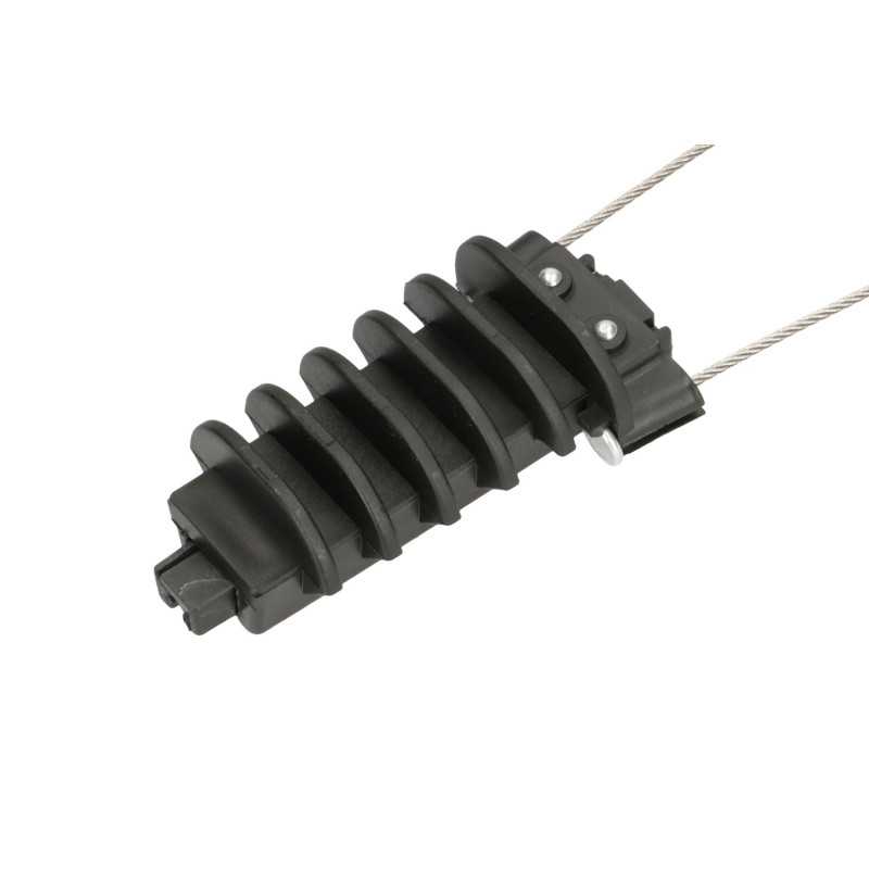 Extralink PA3-7 | Pinza de anclaje | para cables de fibra óptica aereos - Imagen 3