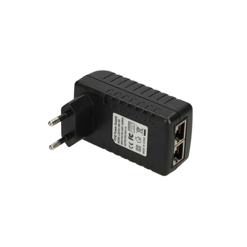 Сетевой адаптер PoE Extralink POE-18-18W, 18В, 1А, 18Вт, Вилка для электрической розетки - Изображение 2