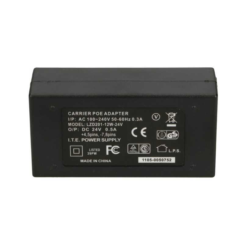 Extralink POE-24-12W PoE Adaptörü, 24V, 0,5A, 12W, Kablo Dahil - Görsel 3