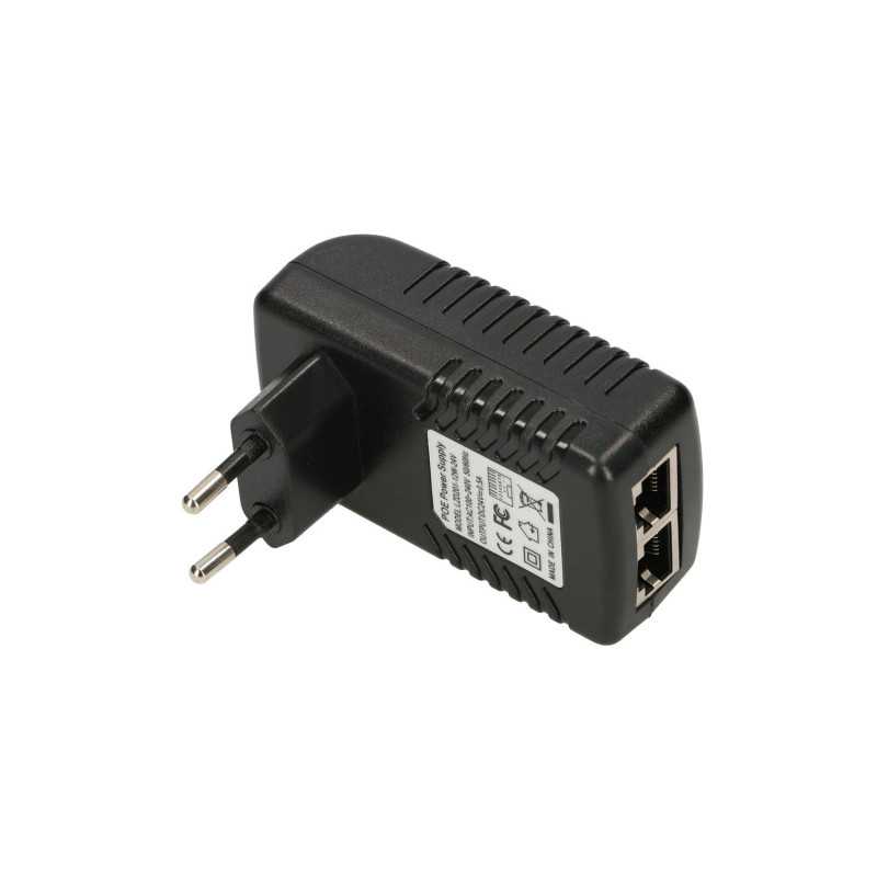 Extralink POE-24-12W | Fuente de alimentación PoE | 24V, 0.5A, 12W, enchufe de pared - Imagen 2