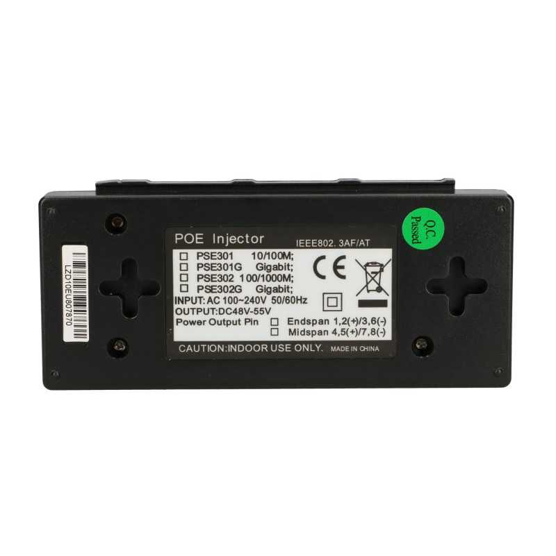 Extralink POE-48-48W | Zasilacz PoE | 48V,1A, 48W, Gigabit 802.3af/at - Zdjęcie 5