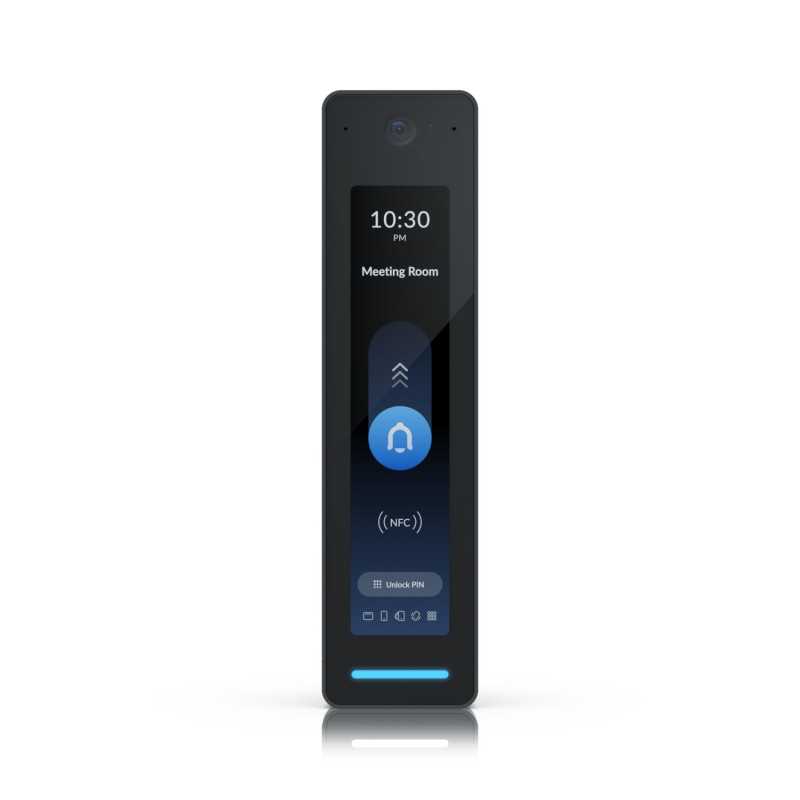 Ubiquiti UA-G2-Pro-Black | NFC-Bluetooth-Zutrittsleser | UniFi Access Reader G2 Pro, Touchscreen, Kamera, Gegensprechanlage, BT4 - Bild 2