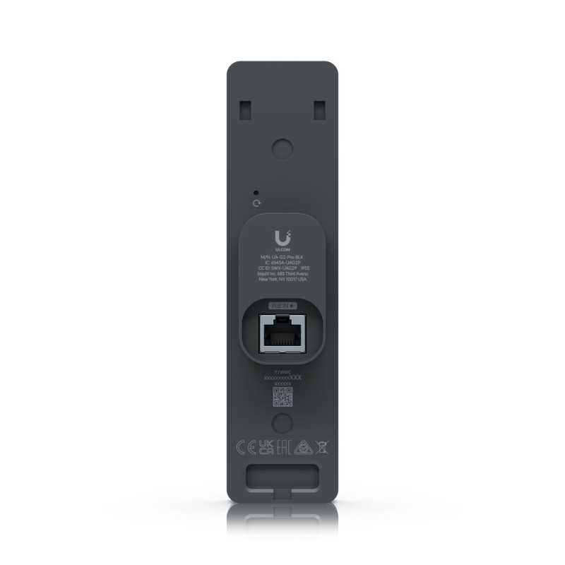 Считыватель доступа NFC Bluetooth Ubiquiti UA-G2-Pro-Black, UniFi Access Reader G2 Pro, Сенсорный экран, Камера, Интерком, BT4.1 - Изображение 4