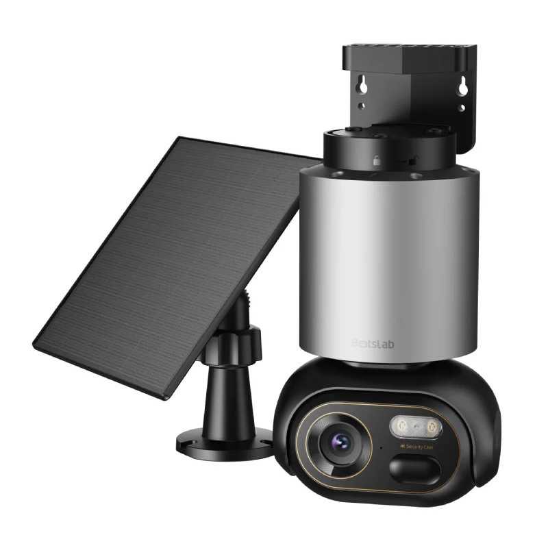 Botslab W510 4K AI Security Camera System 4-Camera Kit | Система видеонаблюдения | 4 солнечные камеры, NVR 32GB, 10000mAh - Изображение 4