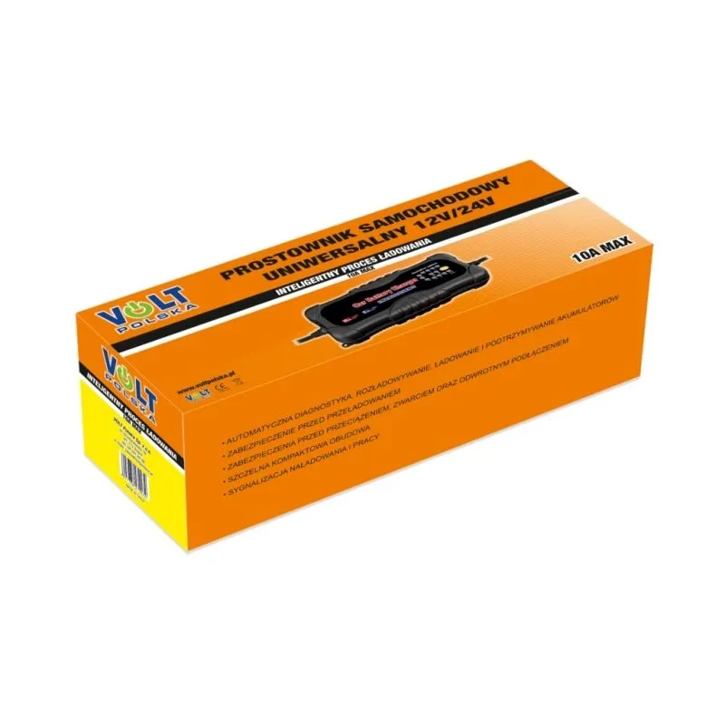 VOLT 10A 12V/24V | Automatický usměrňovač | 240W, IP65