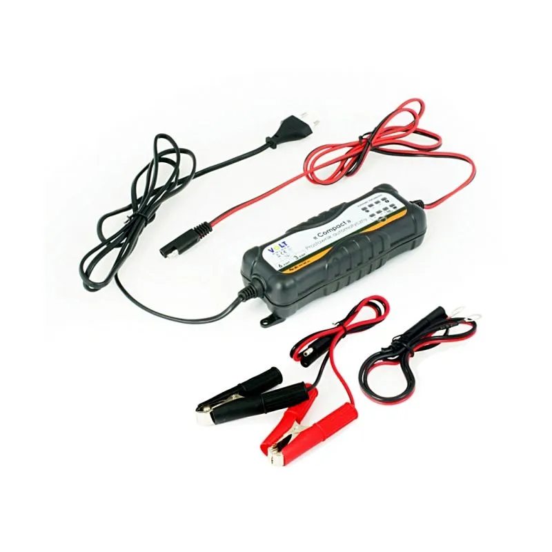 VOLTAJE 6A 6V/12V | Cargador automático | 72W, IP65