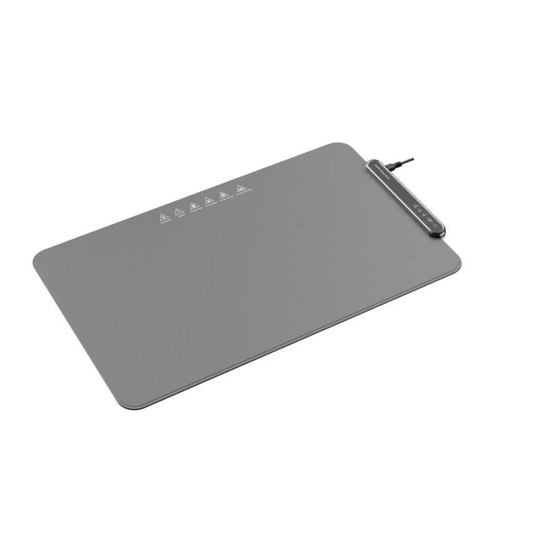 EXTRALINK ELEKTRYCZNA MATA GRZEWCZA SZARA 63X38 CM 400W - Imagen 2