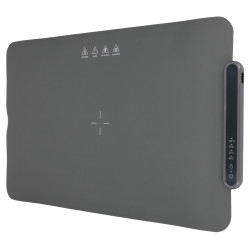 EXTRALINK ELEKTRYCZNA MATA GRZEWCZA SZARA 63X38 CM 400W - Imagen 3