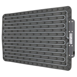 EXTRALINK ELEKTRYCZNA MATA GRZEWCZA SZARA 63X38 CM 400W - Imagen 4