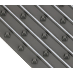 EXTRALINK ELEKTRYCZNA MATA GRZEWCZA SZARA 63X38 CM 400W - Imagen 6