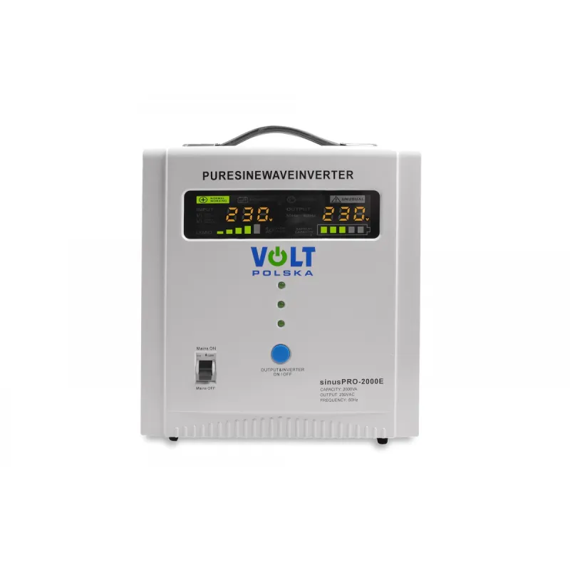Источник бесперебойного питания VOLT SINUS PRO UPS 2000E 12V 20A, 2000W