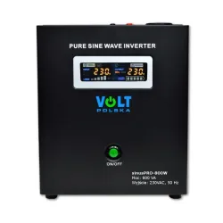 VOLT SINUS PRO UPS 800W 12V 10A | Fonte de alimentaçao ininterrupta | 800W