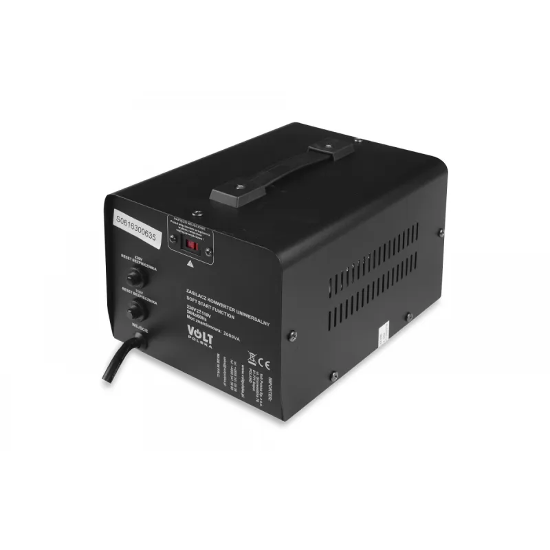 VOLT VP-2000 230V/110V | Convertitore di potenza | 2000 W, CA / CA, avvio graduale
