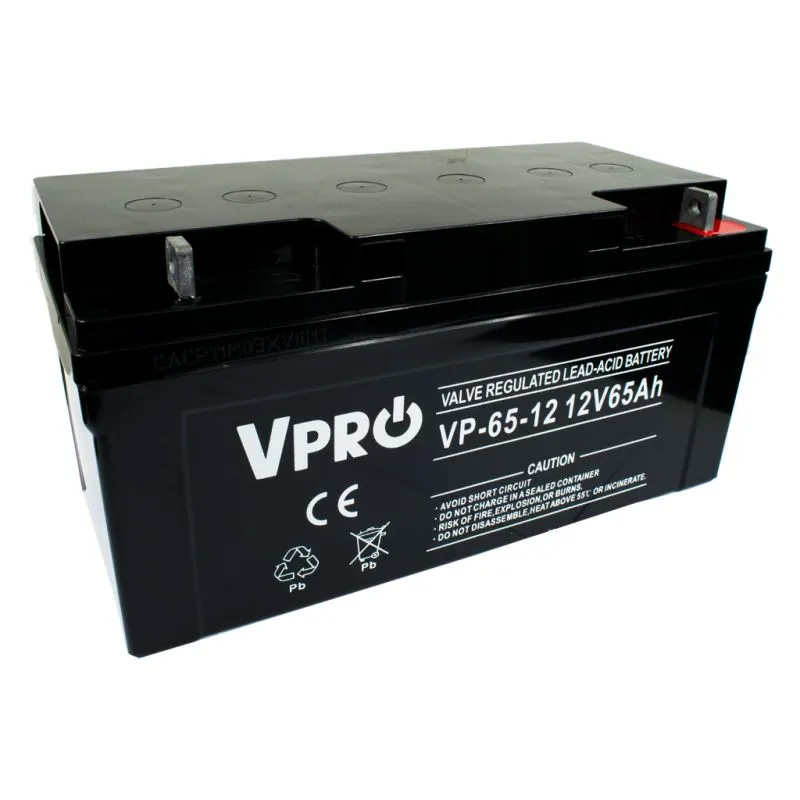 VOLT VPRO 65 Ah 12V | Bateria | AGM VRLA