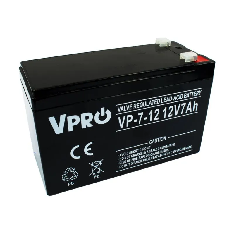 VOLT VPRO 7 Ah 12V | Battery | AGM VRLA
