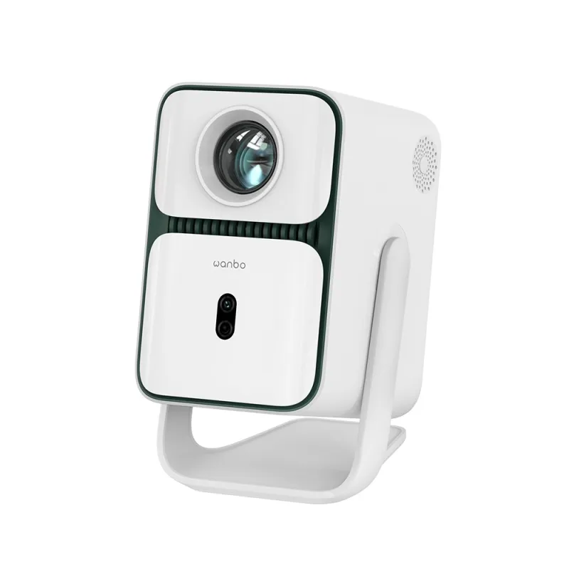 Wanbo T2 Ultra Branco | Projetor | 500 ANSI, 1080p Full HD, Android TV 11, Gimbal