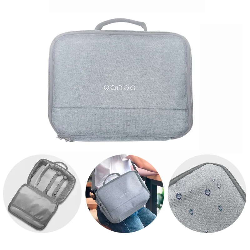 Borsa per proiettore Wanbo | per modello T2 Free, T2 Max, Cube 2 Pro | grigio