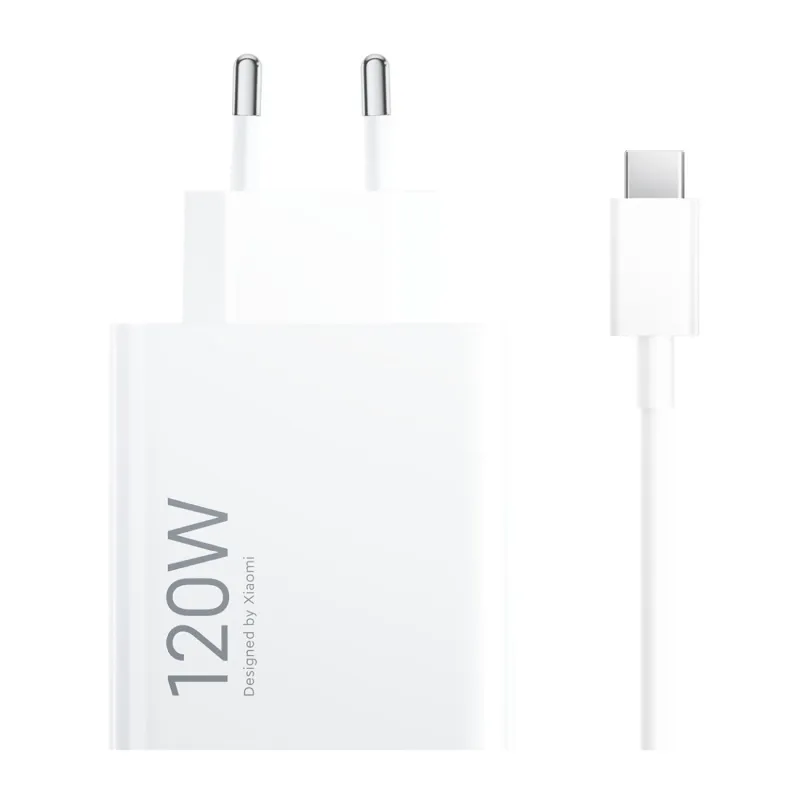 Xiaomi 120W HyperCharge Combo EU | Wall charger | USB-C Cable