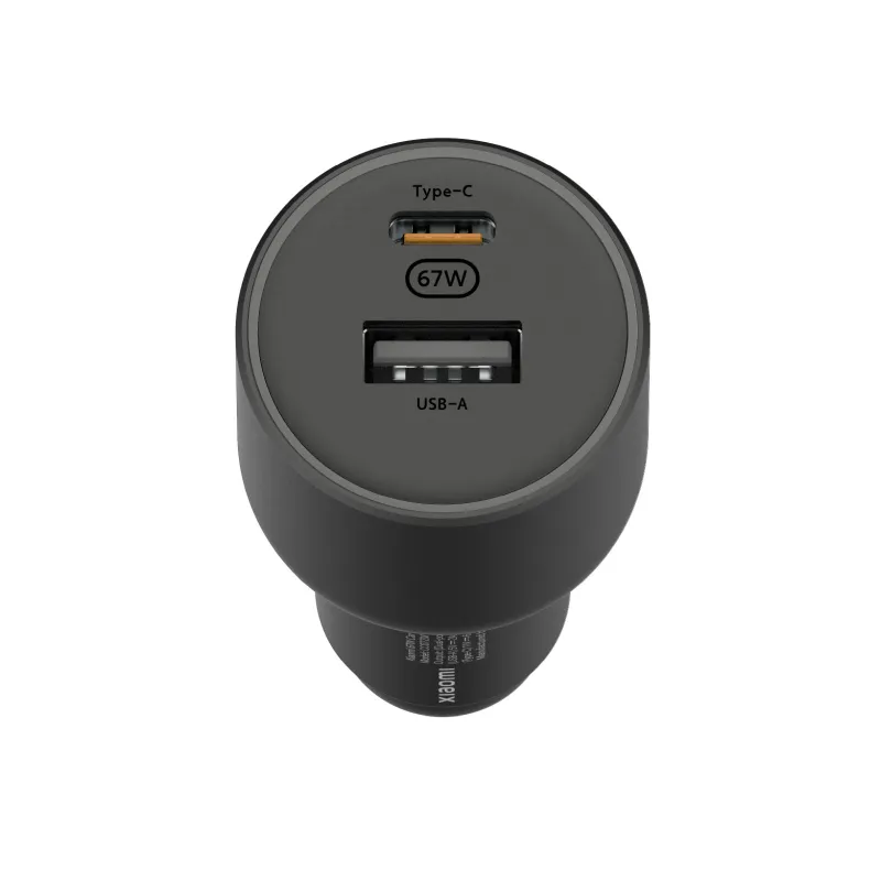 Xiaomi 67W Car Charger (USB-A + Type-C) | Ładowarka samochodowa |