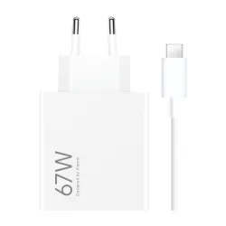 Xiaomi 67W HyperCharge Combo EU | Cargador de pared | Cable USB-C